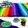 Picture of Carl & Kay 348 Pipe Cleaners & 48 Googly Eyes - Chenille Stems Pipe Cleaners Craft - Colorful Pipe Cleaners for Crafts - Colored Pipe Cleaners for Kids - Bulk Pipe Cleaners - Soft Fuzzy Chenille Stems