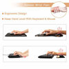 Picture of iCasso Keyboard Wrist Rest and Mouse Wrist Rest Pad, Made of Memory Foam, Ergonomic Support, Easy Typing and Relieve Wrist Pain, Perfect for Gaming, Computer, Office, Laptop - Honeycomb