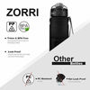 Picture of ZORRI Sport Water Bottle Kids, 500ml/17oz - Bpa Free Eco-Friendly Tritan Plastic, Reusable Drinks Water Bottles Filter, Leak Proof Flip Top, Open 1-Click Gym, Yoga, Running