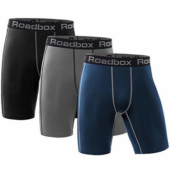 Roadbox 2 Pack Boys Compression Pants Base Layer Underwear Youth