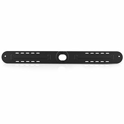 Picture of WALI Wall Mount for Sonos Playbar Sound Bar Easy to Install Speaker Wall Mount Kit, Hold 33 lbs Weight Capacity (SON001), Black