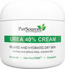 Picture of PurSources Urea 40% Foot Cream 4 oz - Best Callus Remover - Moisturizes & Rehydrates Thick, Cracked, Rough, Dead & Dry Skin - For Feet, Elbows and Hands + Free Pumice Stone - 100%