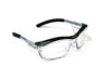 Picture of 3M Safety Glasses with Readers, Nuvo Protective Eyewear, +1.5, ANSI Z87, Clear Lens, Retro Gray Frame, Soft Nose Bridge, Side Shields