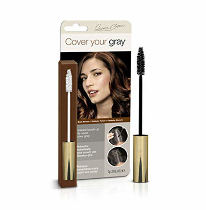 Picture of Cover Your Gray Brush-in Wand, Dark Brown