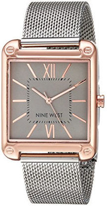 Picture of Nine West Women's Sunray Dial Mesh Bracelet Watch