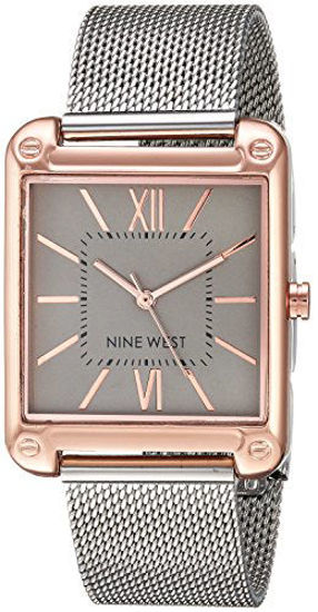 Picture of Nine West Women's Sunray Dial Mesh Bracelet Watch