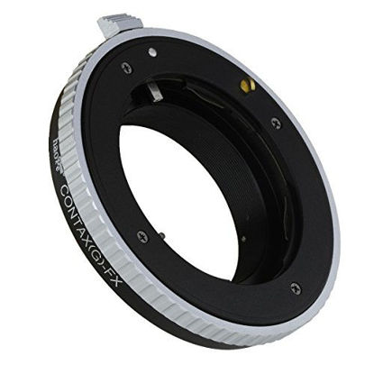 Picture of Haoge Lens Mount Adapter for Contax G Lens to Fujifilm Fuji X FX Mount Camera Such as X-A2 X-A3 X-A5 X-A10 X-A20 X-E1 X-E2 X-E2s X-E3 X-H1 X-M1 X-Pro1 X-Pro2 X-T1 X-T2 X-T3 X-T10 X-T20 X-T30 X-T100