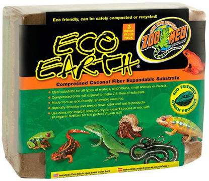 Picture of Zoo Med Eco Earth Loose Coconut Fiber Substrate, 8 Quarts