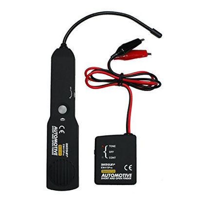 Picture of ALLOSUN Automotive Cable Wire Tracker Car Tracer Finder Test Short & Open DC 6~42 Volts, Black (EM415PRO)