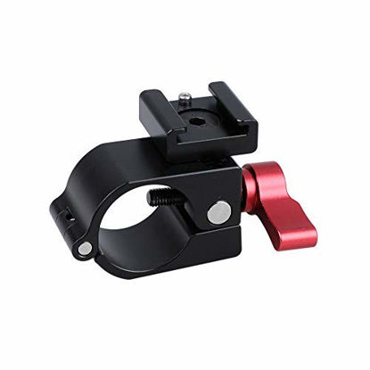 Picture of CAMVATE Light Mount Stand Bracket 25mm Rod Clamp Holder for DJI Ronin-M, Freefly MoVI - Red Knob