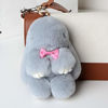 Picture of BAOBAO Bunny Fur Rex Rabbit Pompom Ball Doll Pendant Keychain Soft Car Handbag Keyring