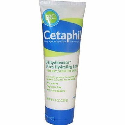 Picture of Cetaphil DailyAdvance Ultra Hydrating Lotion for Dry/Sensitive Skin 8 oz with shea butter (packaging may vary)