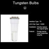 Picture of cciyu 10 Pack Xenon White Car T5 5050 1SMD Wedge LED Light Bulbs 74 17 18 37 70 73 2721 For side markers, running lights, corner & bumper lights, license plate lights, instrument cluster
