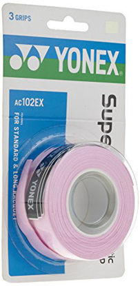 Picture of Yonex Super Grap Overgrip - 3 pack in French Pink
