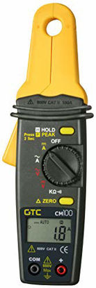 Picture of General Technologies Corp GTC CM100 1 mA to 100 Amps AC/DC Low Current Clamp Meter