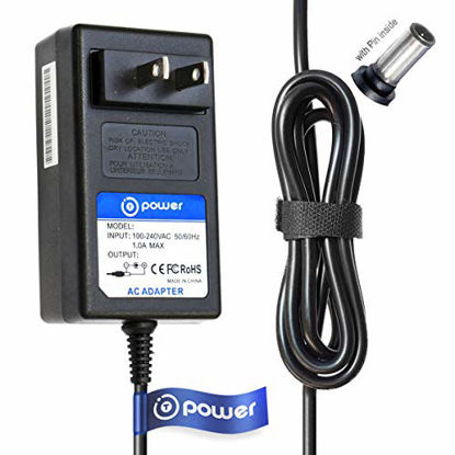 Picture of T POWER 16v AC Adapter 6.6ft Cord Compatible with Canon imageFORMULA DR-C125 DR-C130 DRC125 DRC130 DR-C225 DR-C225W P,N: 9707b003 M111241 P,N: 5005B002 Office Document Scanner Supply Cord Charger