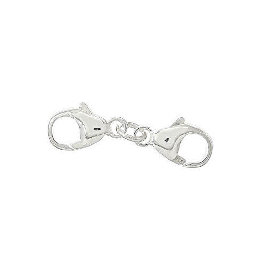 GetUSCart Sterling Silver Small Double Lobster Clasp Extender