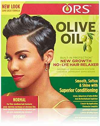 Picture of Ors Organic Root Stimulator Olive Oil New Growth Relaxer Normal, 1 Ea, 1count