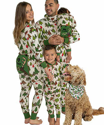 Picture of Lazy One Flapjacks, Matching Pajamas for The Dog, Baby & Kids, Teens, and Adults (No Peeking!, X-Large)