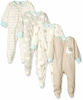 Picture of Gerber Baby 4 Pack Sleep 'N Play Footie, Elephants, 0-3 Months