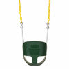 Picture of Eastern Jungle Gym Heavy-Duty High Back Full Bucket Toddler Swing Seat with Coated Swing Chains Fully Assembled, Green
