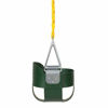 Picture of Eastern Jungle Gym Heavy-Duty High Back Full Bucket Toddler Swing Seat with Coated Swing Chains Fully Assembled, Green