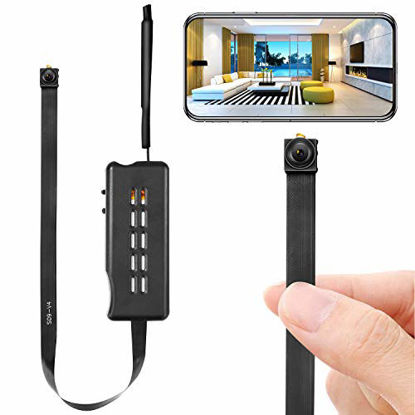 Picture of Spy Camera Module Wireless Hidden Camera WiFi Mini Cam HD 1080P DIY Tiny Cams Small Nanny Cameras Home Security Live Streaming Through Android/iOS App Motion Detection Alerts
