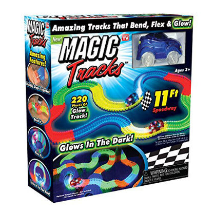 Picture of Ontel Magic Tracks The Amazing Racetrack That Can Bend, Flex and Glow - As Seen On TV