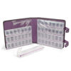 Picture of CRAFT MATES Bead Organizer and Plastic Storage Containers For Crafts, Buttons, Pins and More, 56 Locking Compartments, Clear Lids
