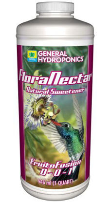 Picture of General Hydroponics 732181-P FloraNectar FruitnFusion Hydroponic Nutrient Fertilizer, 1 Quart, White