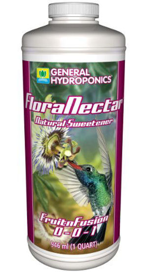 Picture of General Hydroponics 732181-P FloraNectar FruitnFusion Hydroponic Nutrient Fertilizer, 1 Quart, White