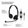 Picture of Sennheiser Consumer Audio SC 60 USB ML (504547) - Double-Sided Business Headset | For Skype for Business | with HD Sound, Noise-Cancelling Microphone, & USB Connector (Black)