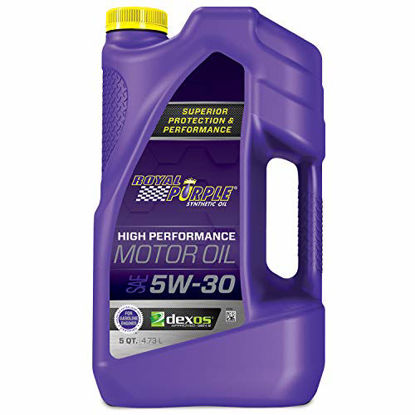 Picture of Royal Purple 51530 High Performance Motor Oil 5W-30 (5QT)