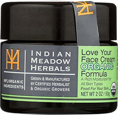 Picture of Indian Meadow Herbals, Face Cream Love Your Organic, 1.69 Fl Oz