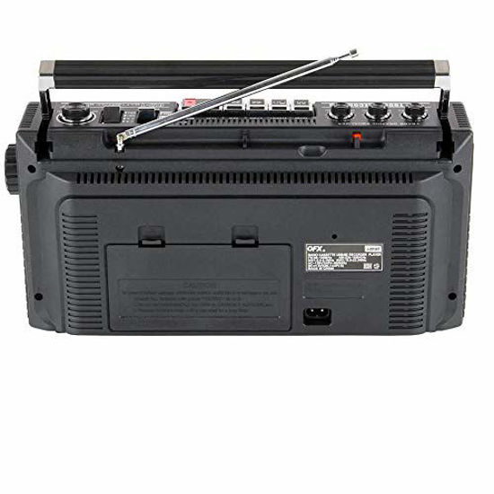 GetUSCart QFX J220BT ReRun X Cassette Player Boombox with 4Band