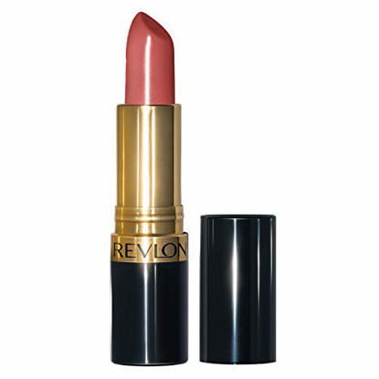 Picture of Revlon Super Lustrous Lipstick, High Impact Lipcolor with Moisturizing Creamy Formula, Infused with Vitamin E and Avocado Oil in Red / Coral, Rosewine (225)