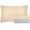 Picture of BEAUTY OF ORIENT - 25 Momme, 100% Pure Mulberry Silk Pillowcase for Hair and Skin, Natural Hypoallergenic Silk Pillow Case, Best for Beauty Body and Sleep (Standard - 20" x 26", Champagne)