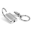 Picture of Dodge Charger Logo Metal Satin Chrome Valet Pull Apart Key Chain Ring Fob