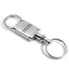 Picture of Dodge Charger Logo Metal Satin Chrome Valet Pull Apart Key Chain Ring Fob
