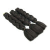 Picture of Original Jumbo Braids Hair Extension 3pcs Pure Black Color 24inch 100g/pc For Twist Box Braiding Hair (1B black)