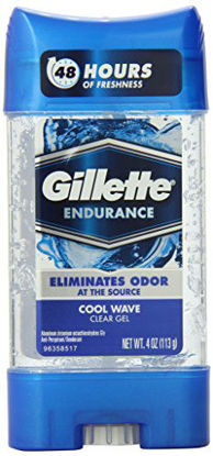 Picture of Gillette Anti-Perspirant Deodorant Clear Gel, Cool Wave 3.8 oz (Pack of 3)