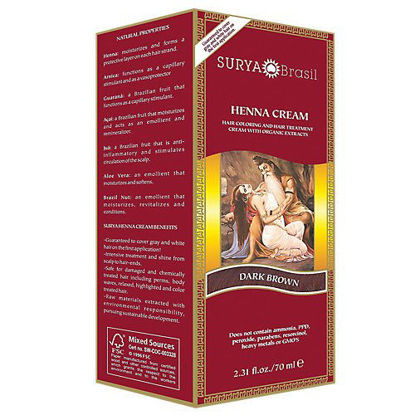 Picture of Surya - Dark Brown Henna Cream, 2.31 oz cream