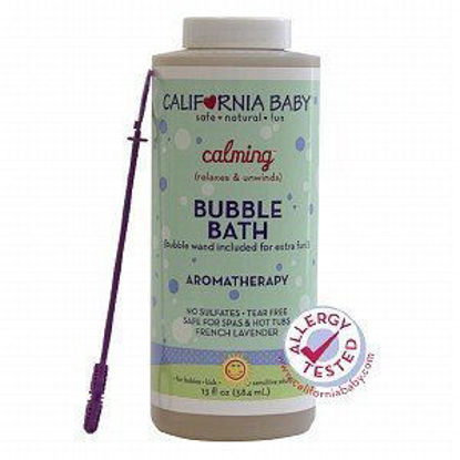 Picture of California Baby Bubble Bath - Calming, (13oz) Lavender & Clary sage Essential Oils Combine for a Light, Calming Scent-Perfect Before Bedtime.