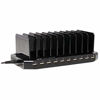 Picture of TRIPP LITE 10-Port USB Charging Station Dock with Storage Slots for Tablet iPhone iPad & Laptops (U280-010-ST),Black