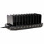 Picture of TRIPP LITE 10-Port USB Charging Station Dock with Storage Slots for Tablet iPhone iPad & Laptops (U280-010-ST),Black