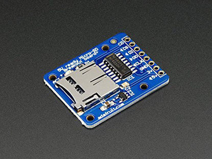 Picture of Adafruit MicroSD Card Breakout Board+ [ADA254]