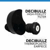 Picture of Decibullz - Custom Molded High Fidelity Earplugs - Hearing Protection for Musicians, Concertgoers, and Sensory Disabled - Black