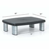 Picture of 3M Adjustable Monitor Stand, Silver/Black (MS80B)