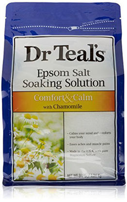 Picture of Dr Teal's Epsom Salt Soaking Solution, Chamomile, 48 Ounce
