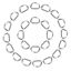 Picture of eBoot 100 Pack Metal D Ring, 1/2 Inch